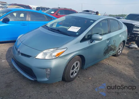2012 Toyota Prius Three z USA, uszkodzony, nr VIN JTDKN3DU8C5490705